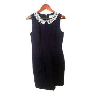 Kate Spade ''Daisy Tiff' lace shift dress w collar